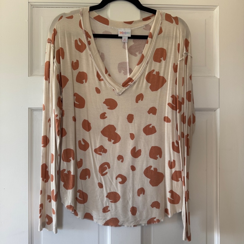 LuLaRoe Vicki • Raw-Edge V-Neck